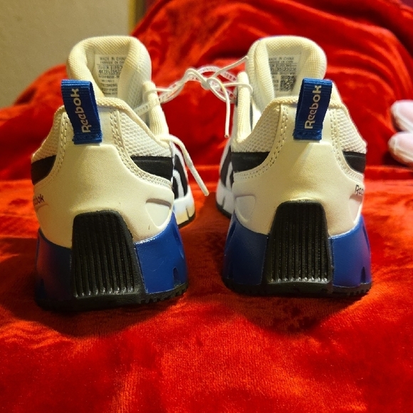 Reebok Kids' Cream and Blue Sneakers - Picture 3 of 5